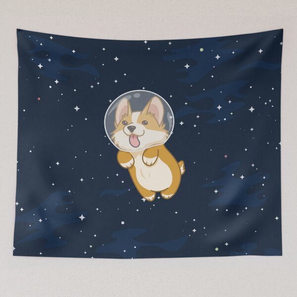 Item preview, Corgi in Space designed and sold by ruland.