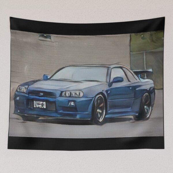 Item preview, Nissan GTR R34 - Cartoon Design designed and sold by Trevor1984.