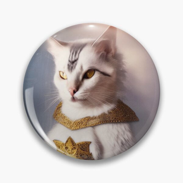 Item preview, Golden armor knight cat: Snow designed and sold by Dendros-Studio.