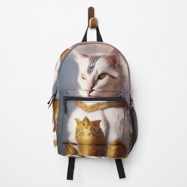 Item preview, Golden armor knight cat: Snow designed and sold by Dendros-Studio.