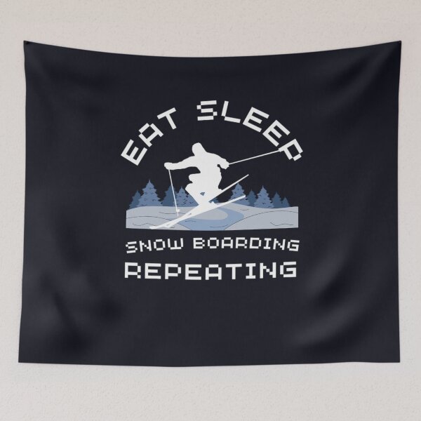 Item preview, Eat Sleep Snowboarding Repeat designed and sold by prsagar01.