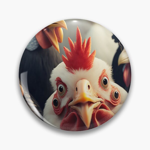 Item preview, Chicken selfie (3/3) designed and sold by sabantha.