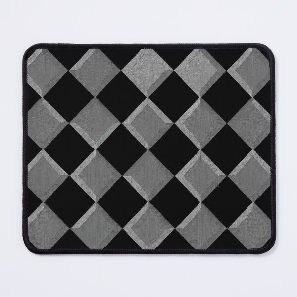 Item preview, Graphite Diagonal Checkers designed and sold by Patternifico.