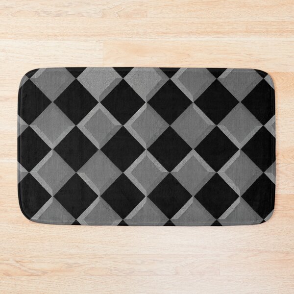 Aperçu de l'œuvre Dames diagonales en graphite créée et vendue par Patternifico.