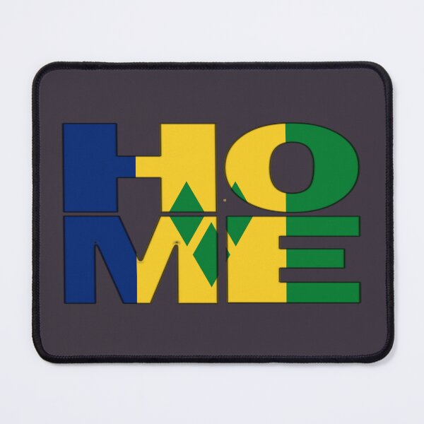 Item preview, St Vincent Flag Collection Spelling HOME - Soca Mode designed and sold by Soca-Mode.