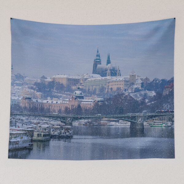 Item preview, Prague Castle Winter Wonderland designed and sold by rawshutterbug.