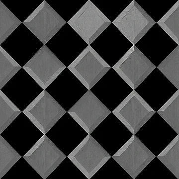 Artwork thumbnail, Graphite Diagonal Checkers by Patternifico