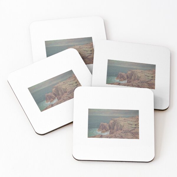 Item preview, Rocky Shore Painting designed and sold by Cottage Core.