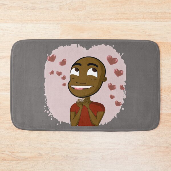 Item preview, Struck By Love, Lovestruck man, a Cute gift for Valentines Day designed and sold by Color-Me-Blue.