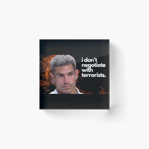 Item preview, Jordan doesn't negotiate with terrorists - MTV The Challenge designed and sold by skosho.