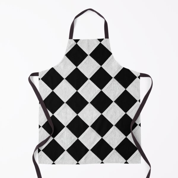 Item preview, White Diagonal Checkers designed and sold by Patternifico.