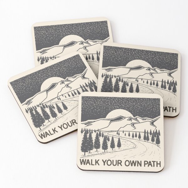 Item preview, walk your own path designed and sold by Mindy Bubble.