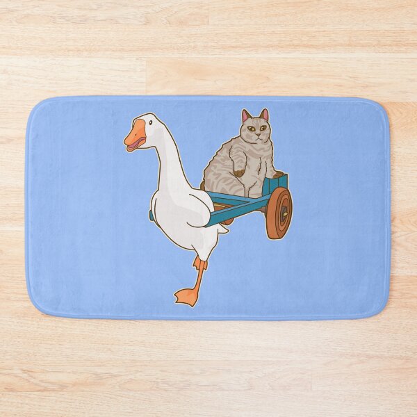 Item preview, Cat ride Goose - animal meme designed and sold by Rzera-.