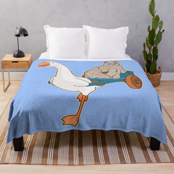 Item preview, Cat ride Goose - animal meme designed and sold by Rzera-.