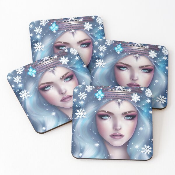 Item preview, Fairytale Snow Queen designed and sold by Poetic Patterns Studio.