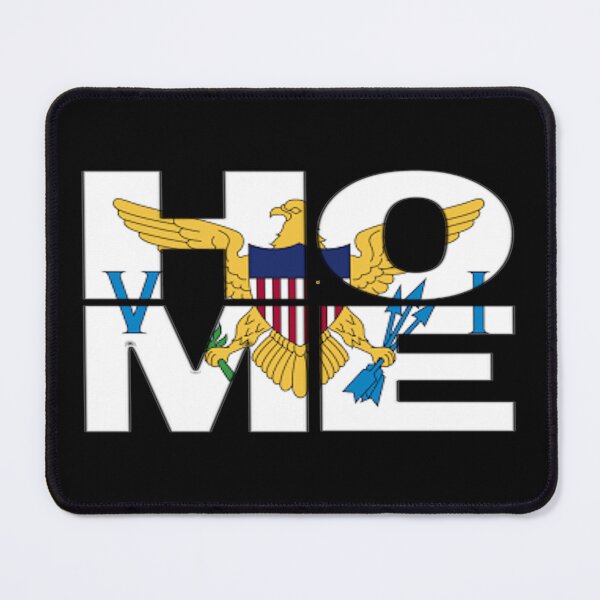 Item preview, U S Virgin Islands Flag Collection Spelling HOME - Soca Mode designed and sold by Soca-Mode.