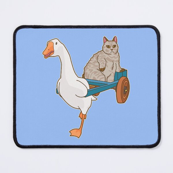 Item preview, Cat ride Goose - animal meme designed and sold by Rzera-.