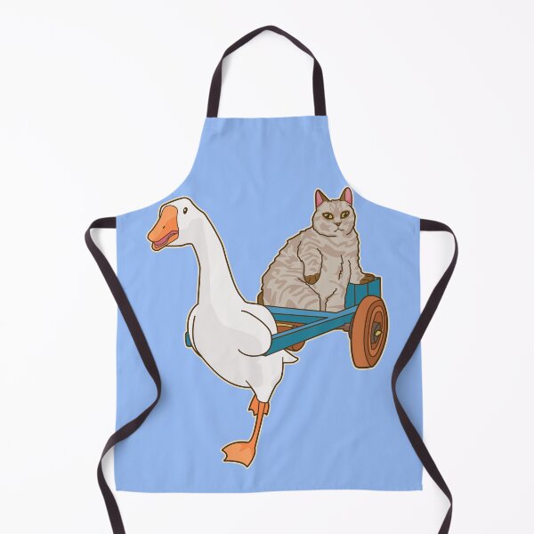 Item preview, Cat ride Goose - animal meme designed and sold by Rzera-.