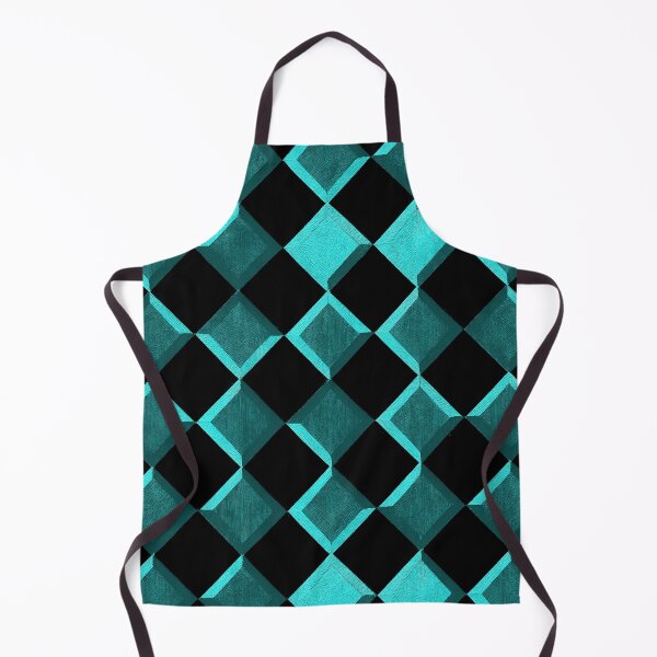 Item preview, Teal Diagonal Checkers designed and sold by Patternifico.