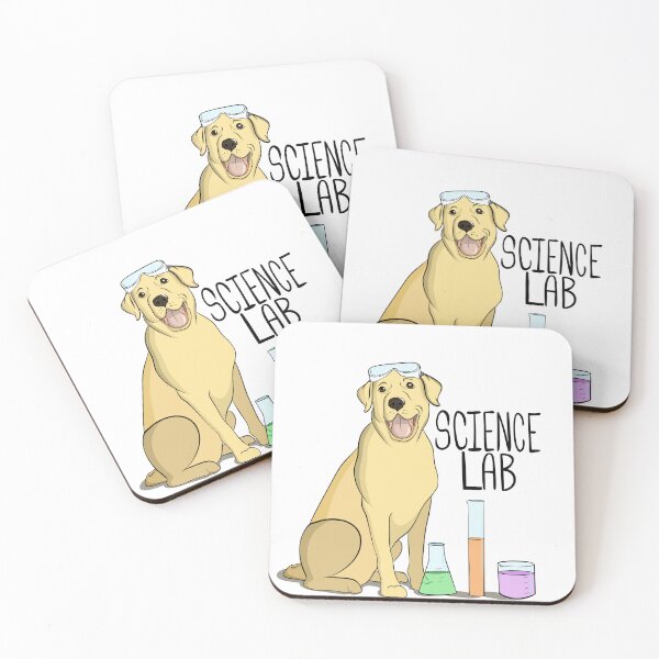 Item preview, Science Lab Yellow Lab Pun  designed and sold by Rae Smitty.