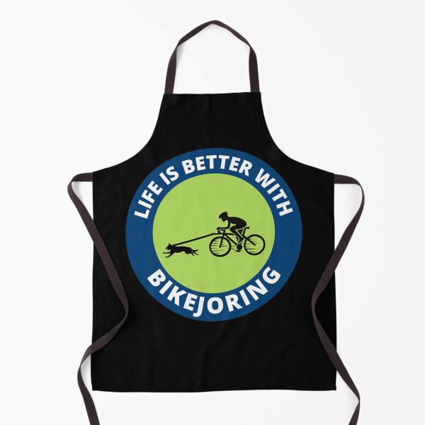 Item preview, Bikejoring DogScooting Dog Sport Bike Bicycle Ride designed and sold by CuteDesigns1.