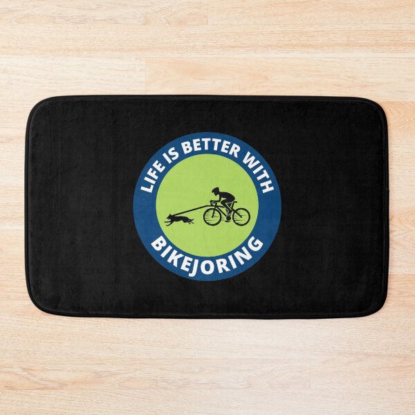 Item preview, Bikejoring DogScooting Dog Sport Bike Bicycle Ride designed and sold by CuteDesigns1.