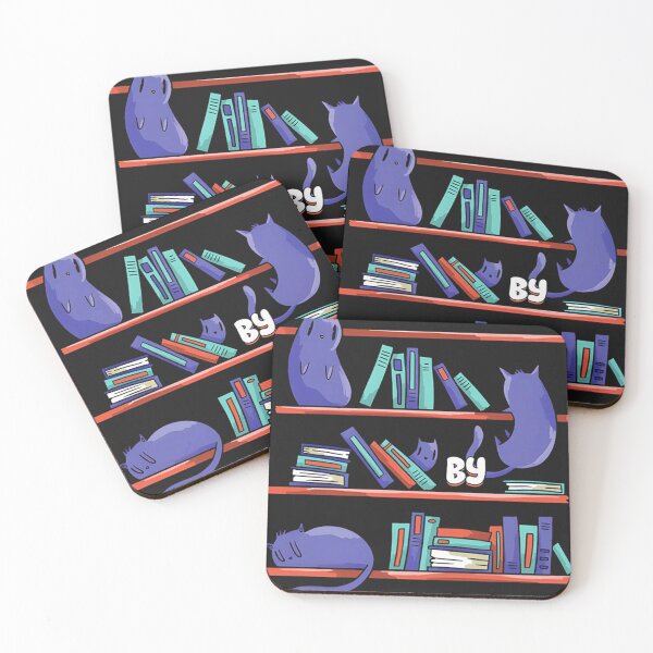 Item preview, Easily Distracted by cats and books designed and sold by juny2020.