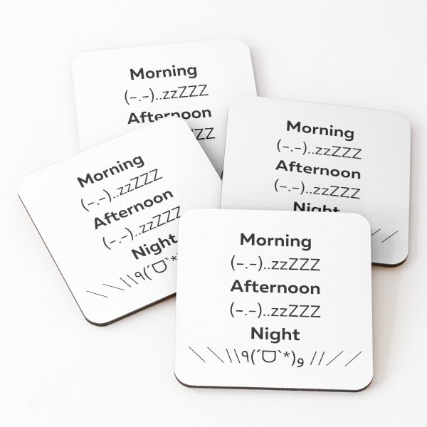 Item preview, Night:＼＼\٩(ˊᗜˋ*)و //／／– Funny Night Owl designed and sold by cinsarad.