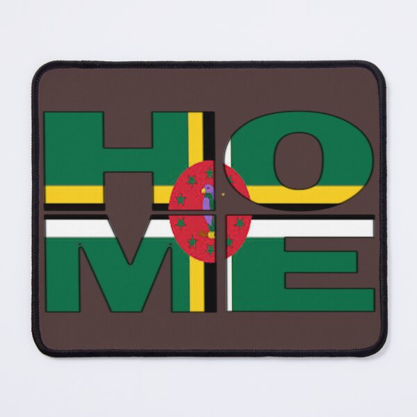 Item preview, Dominica Flag Collection Spelling HOME - Roseau - Soca Mode designed and sold by Soca-Mode.