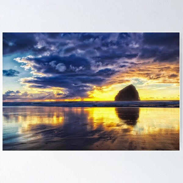 Item preview, Sunset on Haystack Rock designed and sold by auntsmack.