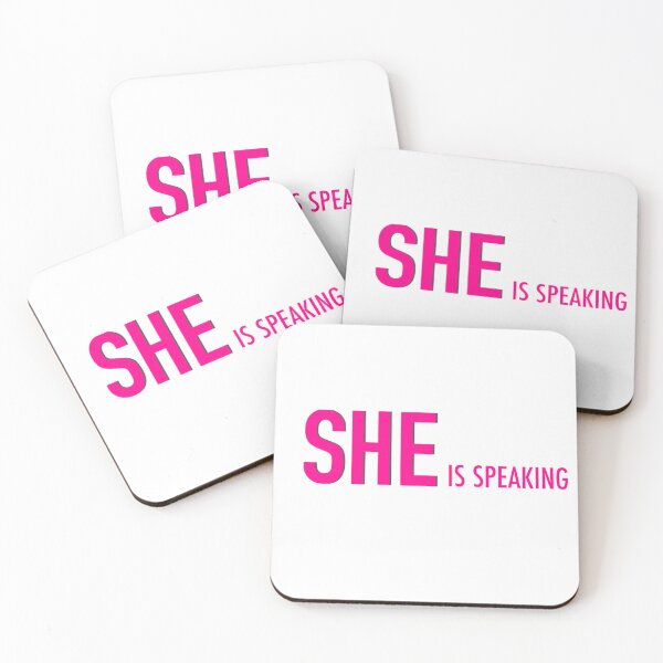 Item preview, She is speaking  designed and sold by Grace Lisle.