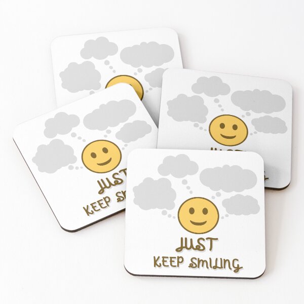 Item preview, Just Keep Smiling, Whilst Inner Monologue – Funny Introvert designed and sold by cinsarad.