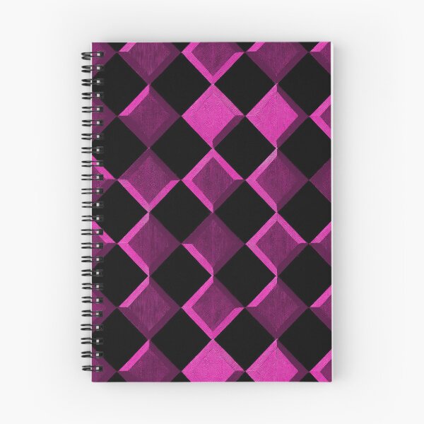 Item preview, Magenta Diagonal Checkers designed and sold by Patternifico.