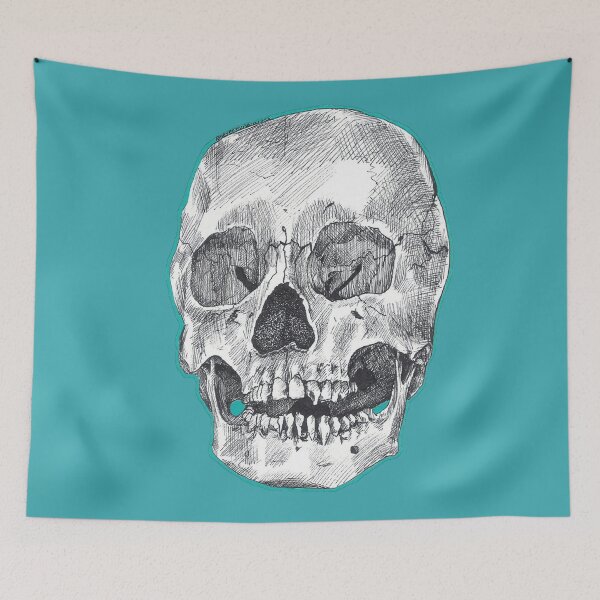Item preview, Skull Ink Art designed and sold by Nevermind-artss.
