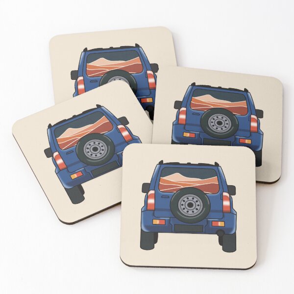 Item preview, Suzuki Jimny Gen 3 (Blue) Desert Reflection  designed and sold by Kiah Rose Creative.