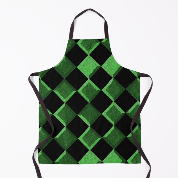 Item preview, Emerald Diagonal Checkers designed and sold by Patternifico.
