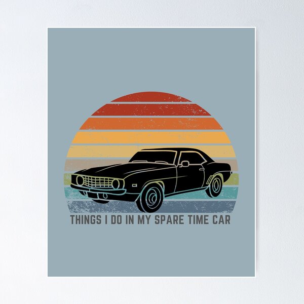 Item preview, Things I Do In My Spare Time Car designed and sold by ANDALUS EMPIRE.