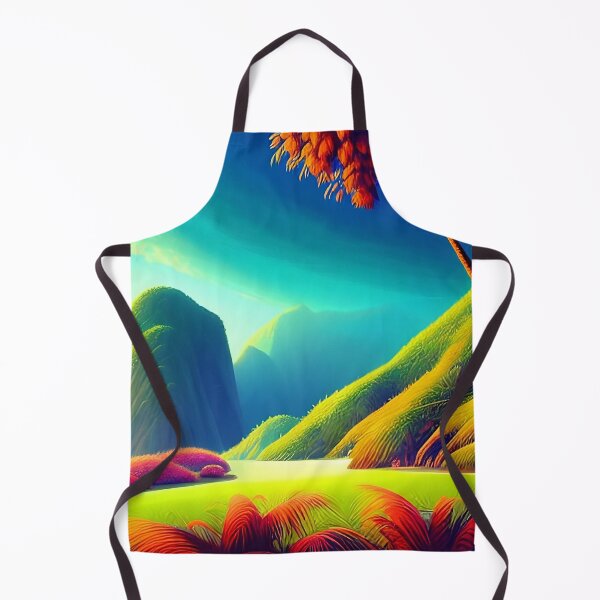 Item preview, Colorful surreal landscapes scenery with vibrant colors 1 designed and sold by vishalraifx.