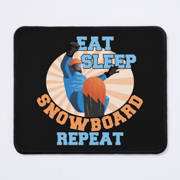 Item preview, Eat Sleep Snowboard Repeat | Snowboarding designed and sold by DrawingBoard.