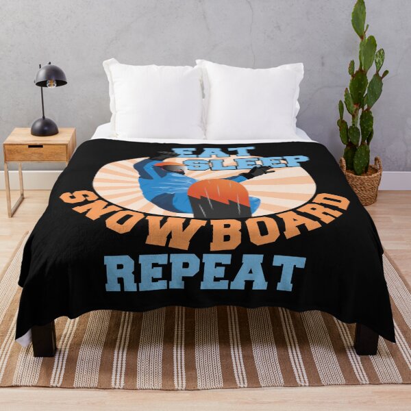 Item preview, Eat Sleep Snowboard Repeat | Snowboarding designed and sold by DrawingBoard.
