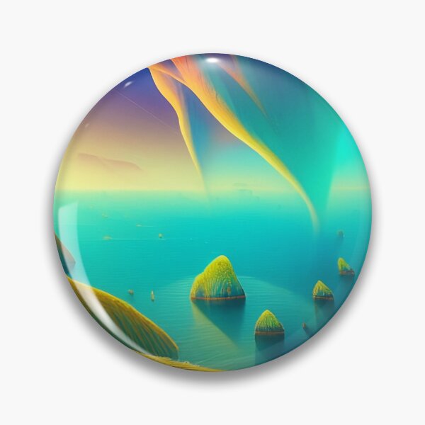 Item preview, Colorful surreal landscapes scenery with vibrant colors 2 designed and sold by vishalraifx.