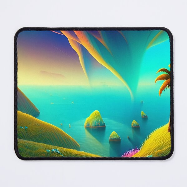 Item preview, Colorful surreal landscapes scenery with vibrant colors 2 designed and sold by vishalraifx.