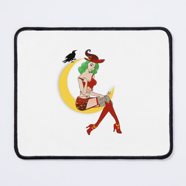 Item preview, Witch on the Moon designed and sold by foxglovesart.