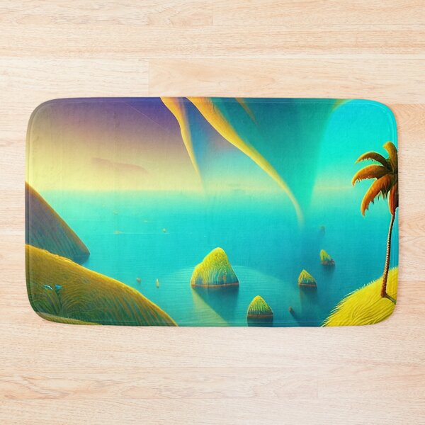 Item preview, Colorful surreal landscapes scenery with vibrant colors 2 designed and sold by vishalraifx.