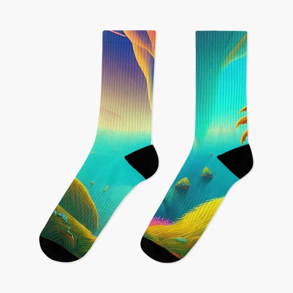 Item preview, Colorful surreal landscapes scenery with vibrant colors 2 designed and sold by vishalraifx.