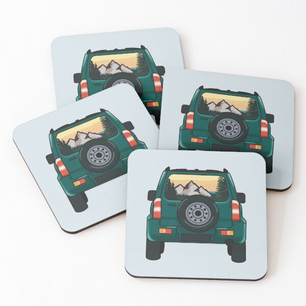 Item preview, Suzuki Jimny Gen 3 (Envision Green) Mountain Reflection  designed and sold by Kiah Rose Creative.