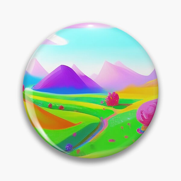 Item preview, Colorful surreal landscapes scenery with vibrant colors 3 designed and sold by vishalraifx.