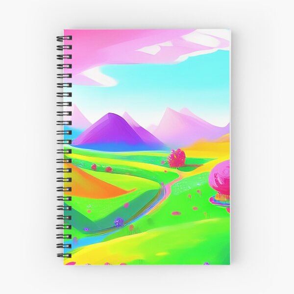 Item preview, Colorful surreal landscapes scenery with vibrant colors 3 designed and sold by vishalraifx.