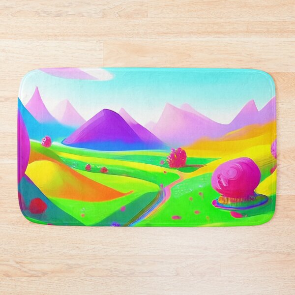 Item preview, Colorful surreal landscapes scenery with vibrant colors 3 designed and sold by vishalraifx.