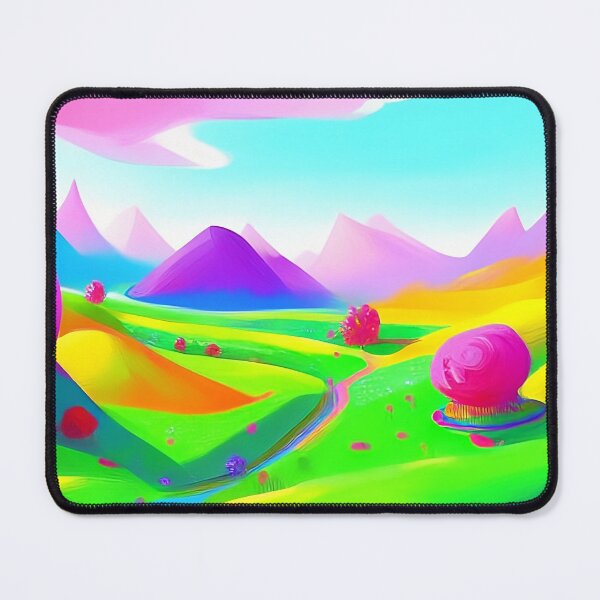 Item preview, Colorful surreal landscapes scenery with vibrant colors 3 designed and sold by vishalraifx.